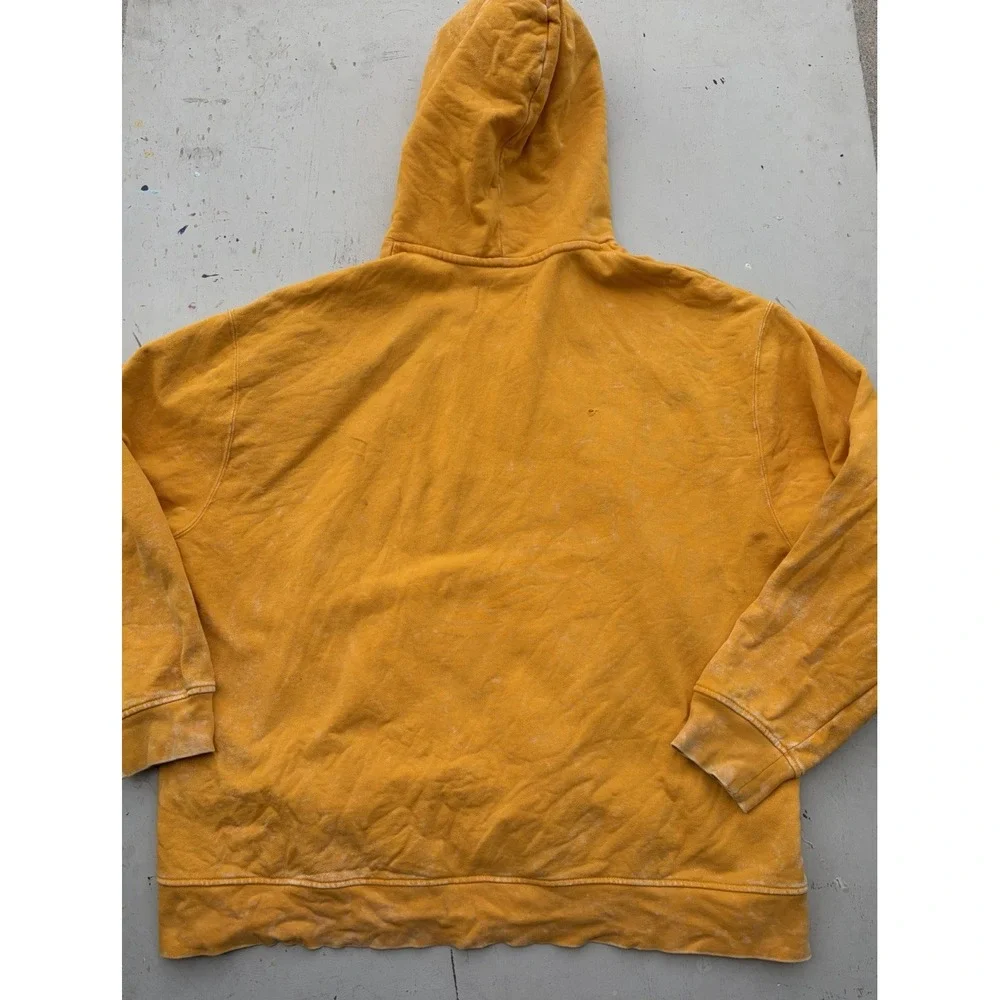 Men's Air Jordan Hoodie Yellow Jumpman 2XL Icon Bulls NBA Dunk Chicago Flight
